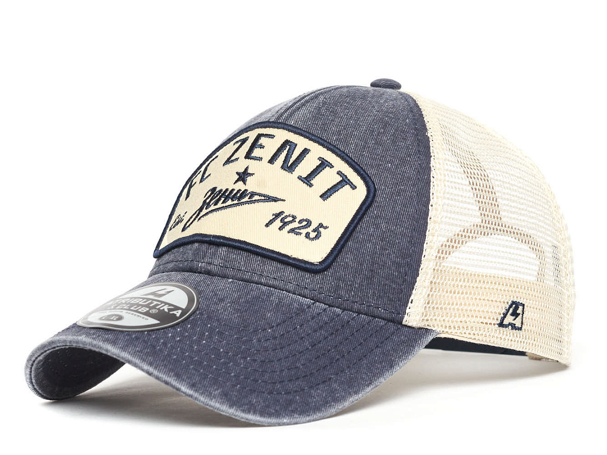 Бейсболка Зенит летняя сени-бежевая 106044