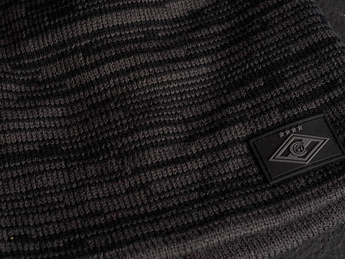 Шапка Спартак черно-серая 00144