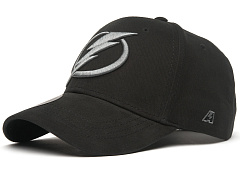 Бейсболка NHL Tampa Bay Lightning черная 31606