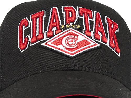 Бейсболка Спартак 120302 черная