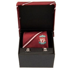 Галстук и запонки Ливерпуль Tie & Cufflink Set
