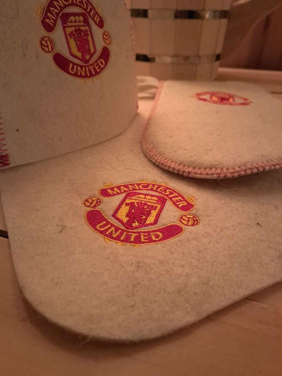 Банный набор Манчестер Юнайтед, белый