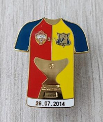Значок футболка Финал Супер Кубка России ЦСКА-Ростов 26.07.2014