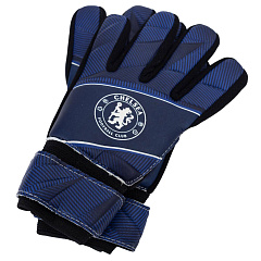 Вратарские перчатки Челси подростковые Fuse Goalkeeper Gloves Yths, 10-12 лет