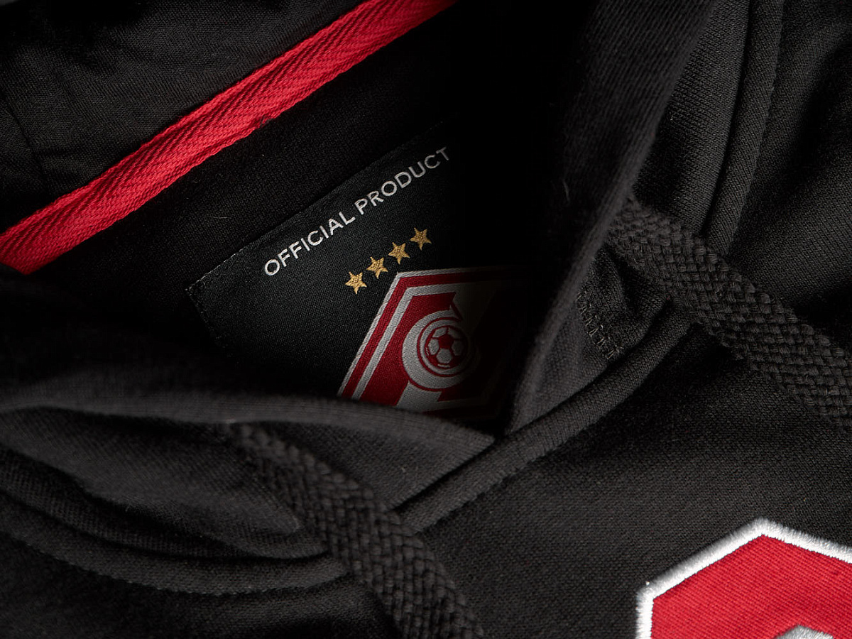 Толстовка Спартак детская 100680 черная