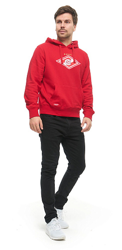 Толстовка Спартак 100640 красная