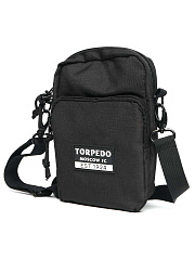 Сумка через плечо Торпедо черная 10259