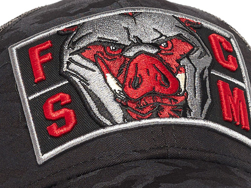 Бейсболка Спартак 120275 серо-красная летняя