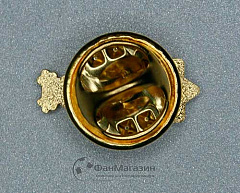 Значок Ромбик ФКДМ под золото