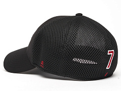 Бейсболка Спартак черная №7  M/L120307