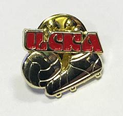 Значок ЦСКА бутса с мячом