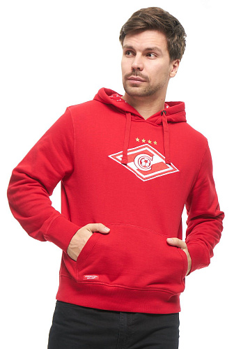Толстовка Спартак 100640 красная