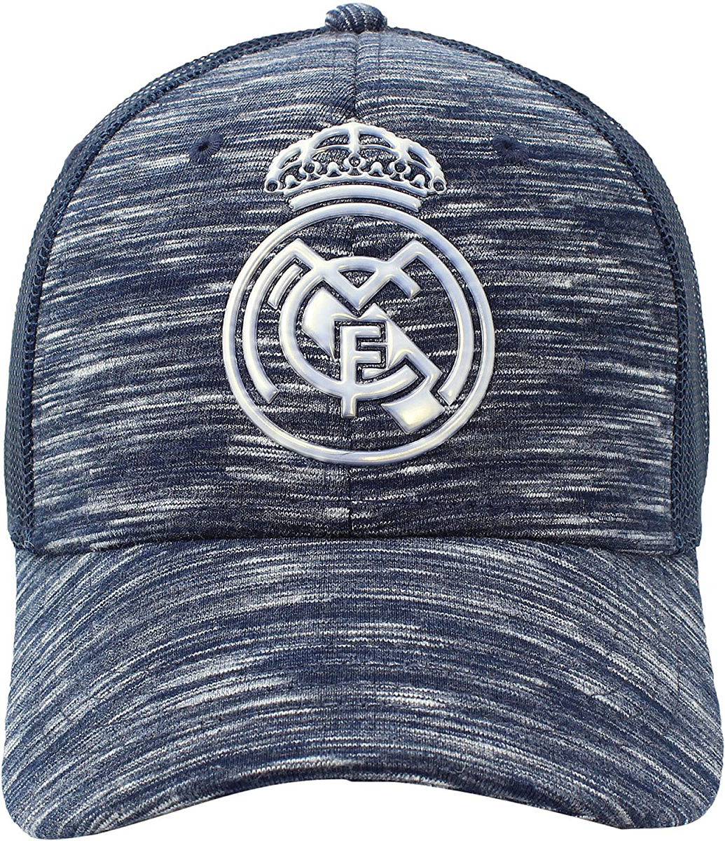 Бейсболка Реал Мадрид Blue Melange, летняя