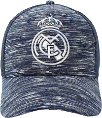 Бейсболка Реал Мадрид Blue Melange, летняя