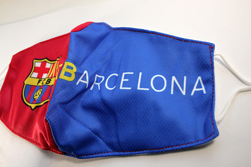 Маска для лица многоразовая ФК Барселона