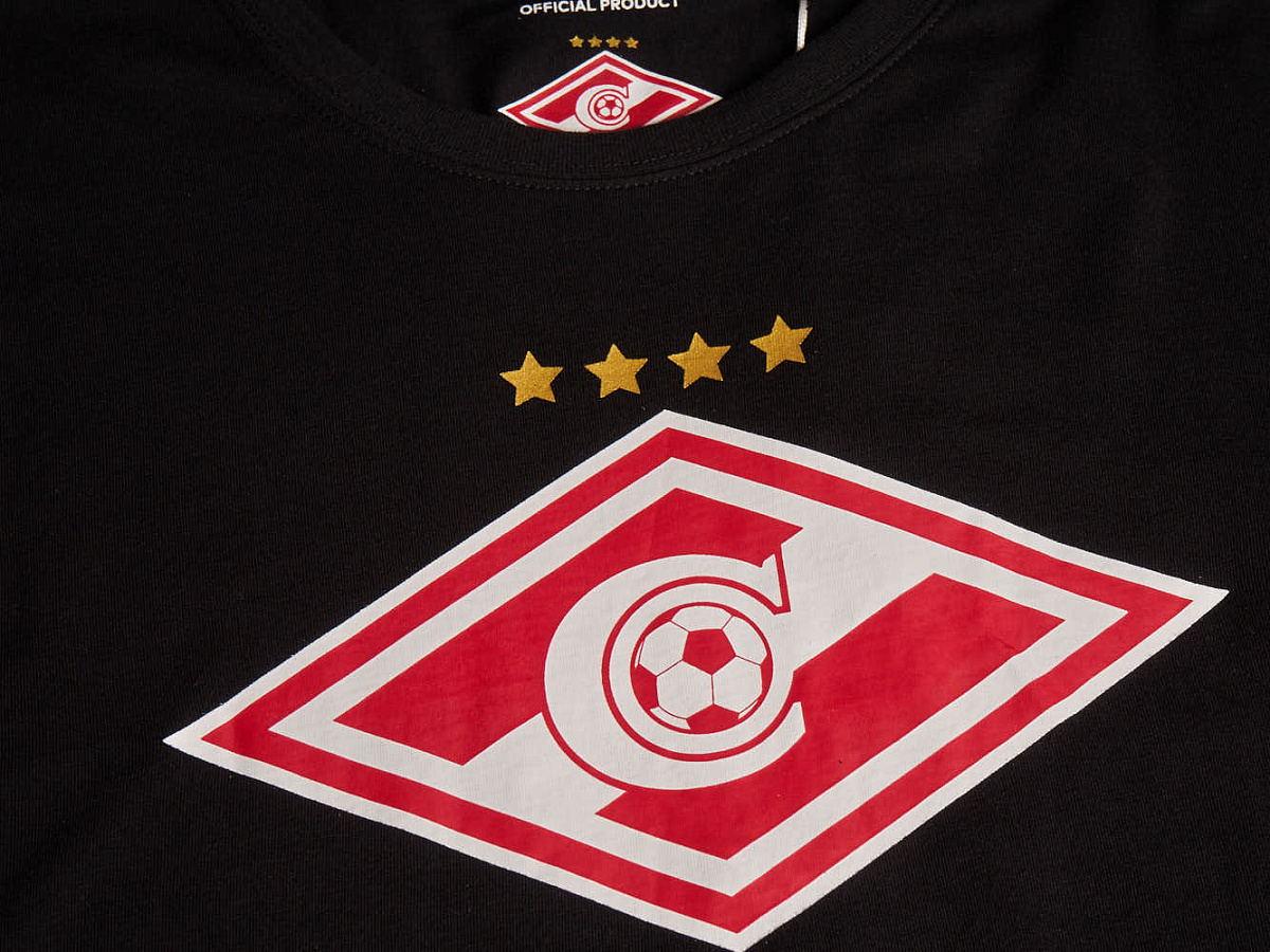 Футболка Спартак черная 110700