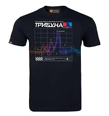Футболка ЦСКА мужская "Вибрация трибуны"