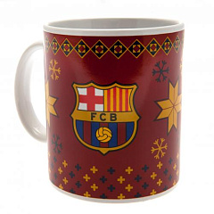 Кружка Барселона Christmas Mug