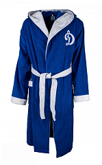 Халат Динамо махровый с капюшоном