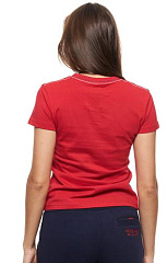 Футболка женская Россия 131880 красная