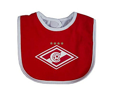 Слюнявчик Спартак красный 901201