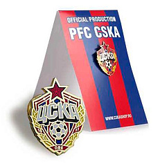 Значок ЦСКА эмблема 23 мм 193058