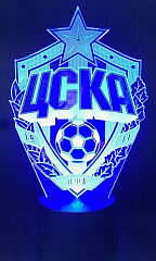 3D светильник ЦСКА