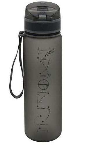 Бутылка Реал Мадрид серая прозрачная 650 мл