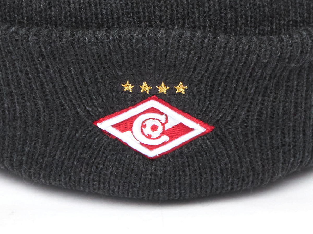 Шапка Спартак 00205 серая