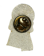 Значок ЦСКА мяч с шарфом