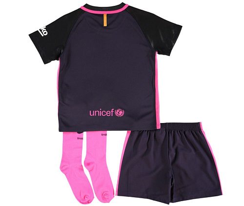 Детская форма Барселона Nike 2016/17 выездная 776732-525