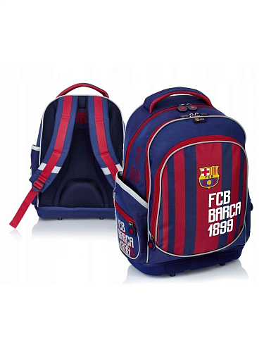 Школьный рюкзак Барселона, красно-синий FC-181