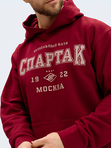 Толстовка Спартак бордо 111450