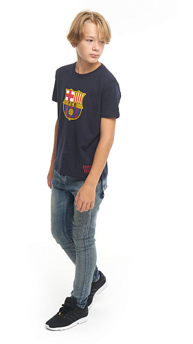Детская футболка Барселона 130270 синяя