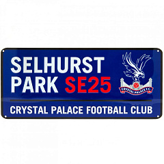Табличка Кристал Пэлас Street Sign BL