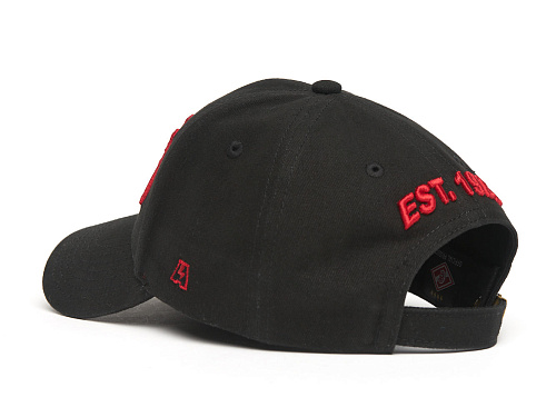 Детская бейсболка Спартак FCSM, черная, 120316