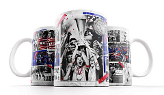 Кружка керамическая ЦСКА "Моменты истории"