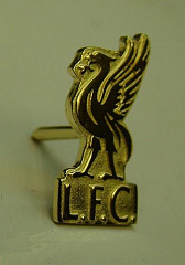 Значок Ливерпуль золото