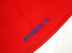 Шапка Арсенал красная