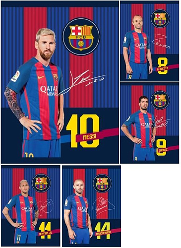 Набор тетрадей Барселона 60cq A5 Set Notebooks