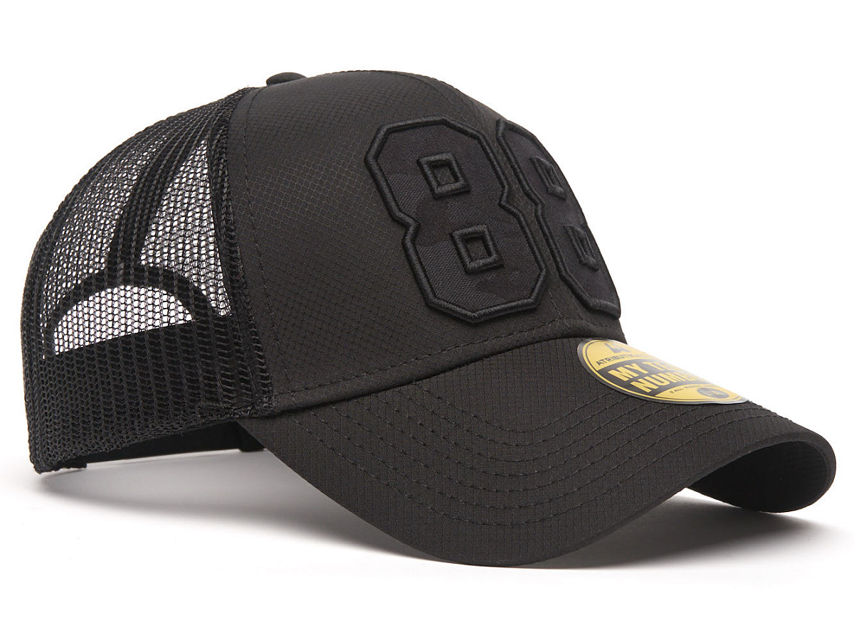 Бейсболка с номером 88, летняя: черная 207241