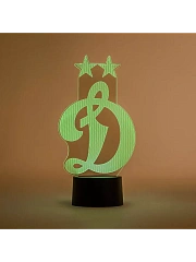 3D светильник Динамо New