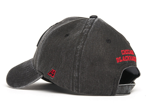 Бейсболка NHL Chicago Blackhawks серый джинс 31241