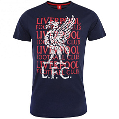 Футболка Ливерпуль Street T Shirt Mens Navy