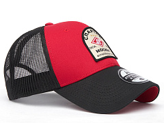 Бейсболка Спартак 120498 летняя черно-красная