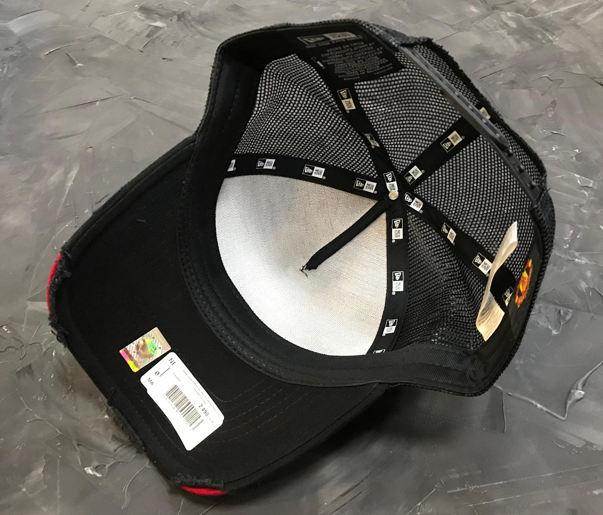 Бейсболка Манчестер Юнайтед New Era черная летняя