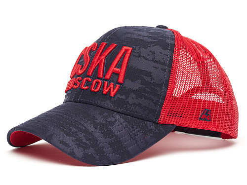 Бейсболка CSKA сине-красная 40003