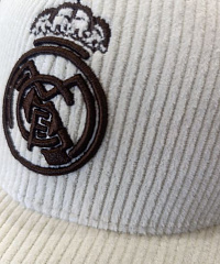 Бейсболка Реал Мадрид вельветовая PANA BEIGE ADULTO