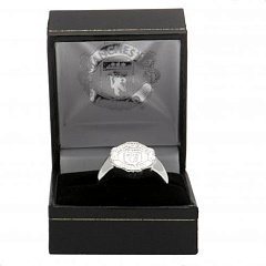 Кольцо Манчестер Юнайтед Silver Plated Crest Ring