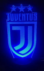 3D светильник Ювентус